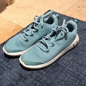 Under Armour Teal Knit Sneakers